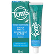 Tom's of Maine Simply White Peppermint Natural Fluoride-Free Toothpaste - okotoks hc pharmacy