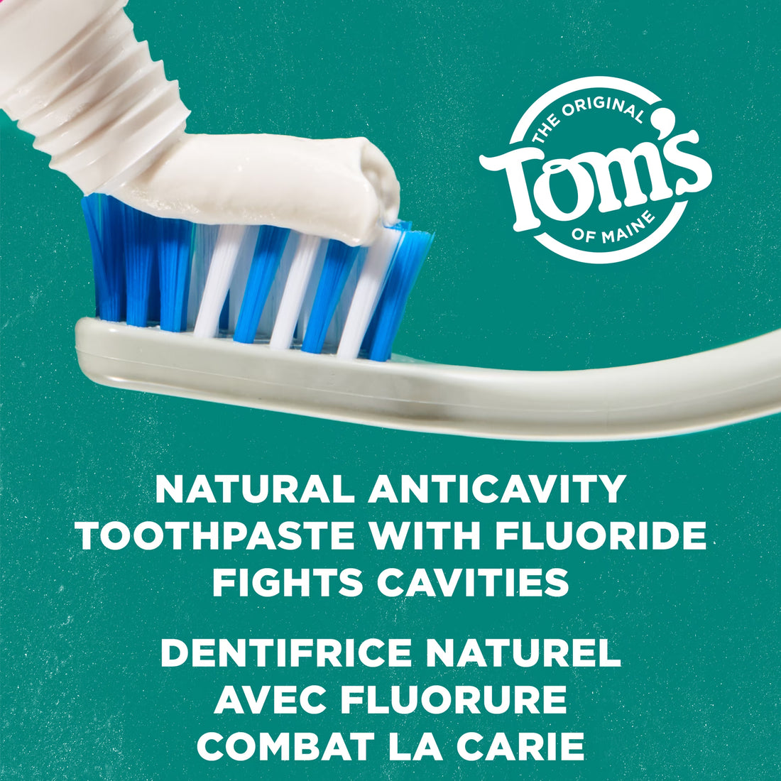Tom's of Maine Whole Care Peppermint Natural Fluoride Toothpaste - okotoks hc pharmacy
