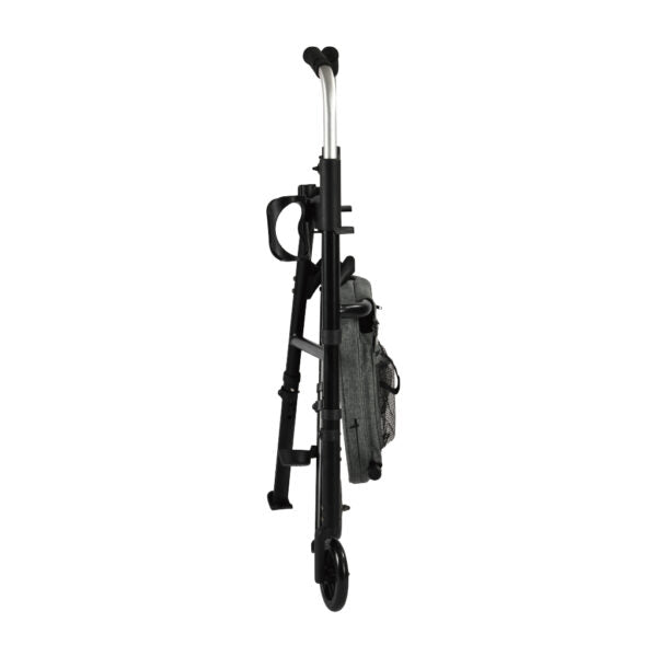 Triumph Mobility Essentials 2 Wheel Walker with Seat on a white background - okotoks hc pharmacy