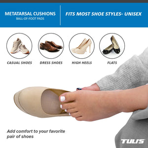 Tuli's Gel Metatarsal Cushions- okotoks hc pharmacy