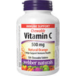 Vitamin C chewable supplement bottle with colorful label on a white background - okotoks hc pharmacy