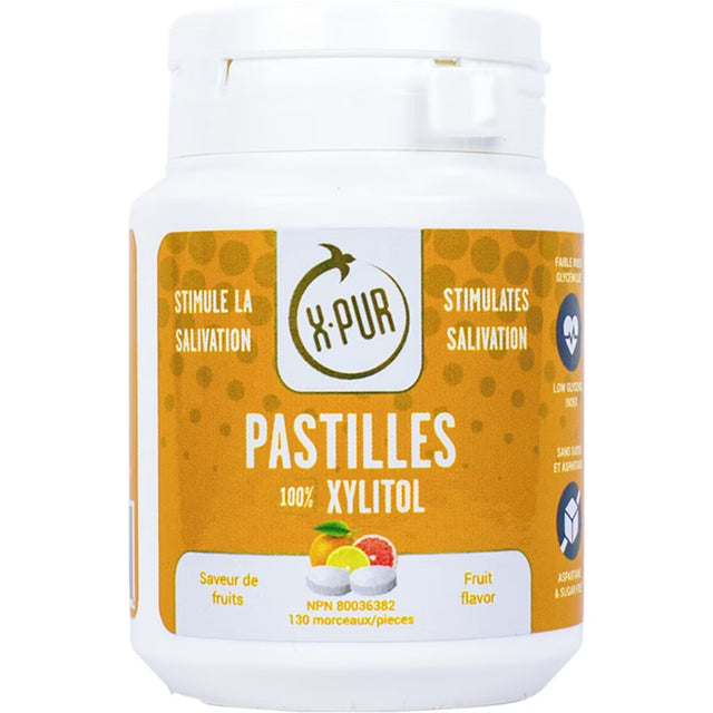 X-PUR Xylitol Dry Mouth Pastilles - okotoks hc pharmacy