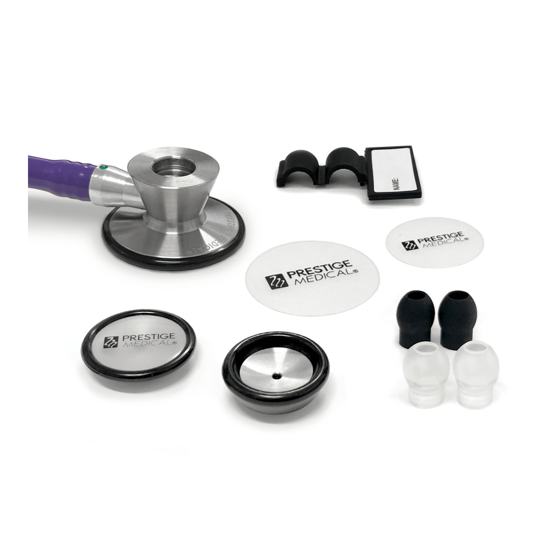 Prestige Medical stethoscope components on a white background - okotoks hc pharmacy