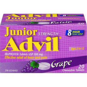 Advil Junior Strength Fruit Chewable Tablets 100mg - #shop_name