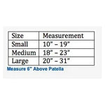 Measurement chart for shoe sizes with size ranges and measurements. - okotoks hc pharmacy