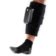Black knee brace with electronic device on a white background - okotoks hc pharmacy