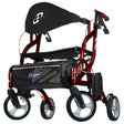 Airgo Fusion Side - Folding Rollator & Transport Chair - Okotoks HC Pharmacy
