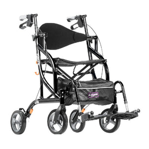 Airgo Fusion Side - Folding Rollator & Transport Chair - Okotoks HC Pharmacy