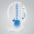 Clear plastic bag with measurement markings on a gray background - okotoks hc pharmacy