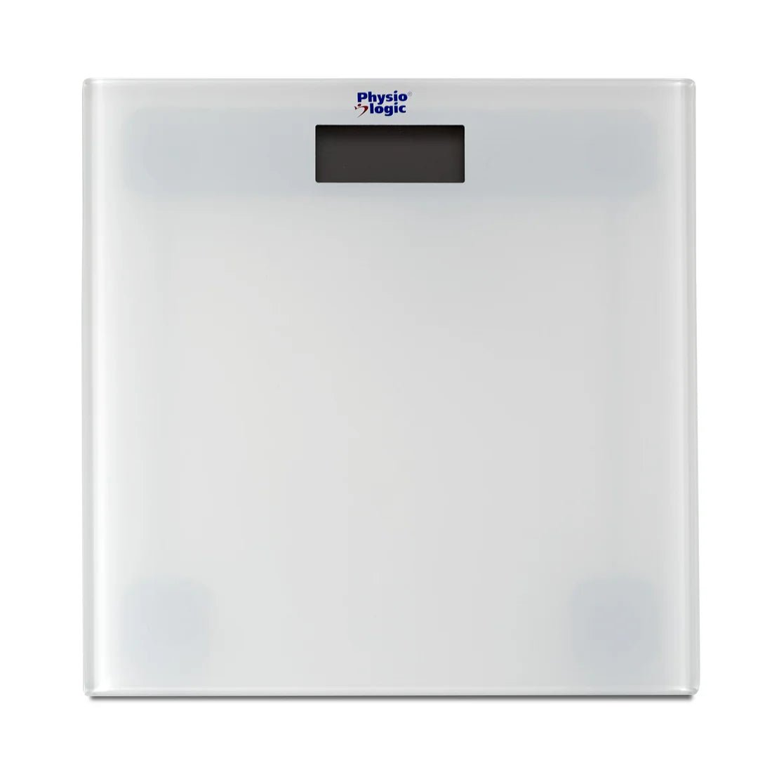 Digital bathroom scale with a white surface and visible brand name on a white background - okotoks hc pharmacy