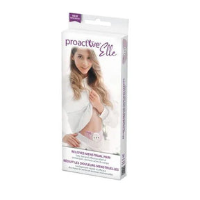 Product packaging for 'proactive Elle' with a woman wearing a white shirt and pants on a white background. - okotoks hc pharmacy