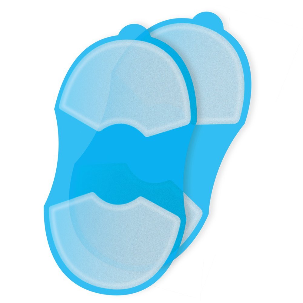 Blue gel pads on a white background - okotoks hc pharmacy
