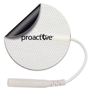 White adhesive patch with a cable and 'proactive' branding on a white background - okotoks hc pharmacy