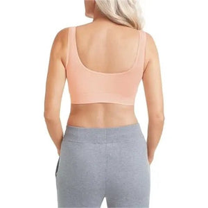 Amoena Clara Wire-Free Front Closure Bra 44743 - Blush - okotoks hc pharmacy