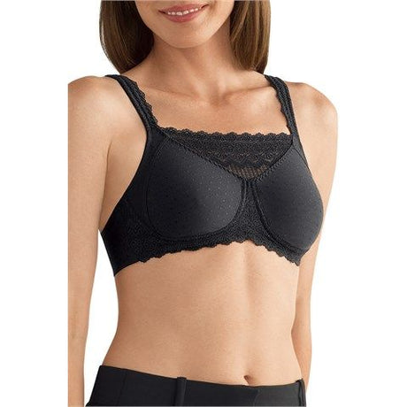 Amoena Dana Wire-Free Camisole Bra black - okotoks hc pharmacy