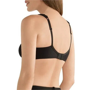 Amoena Dana Wire-Free Camisole Bra black back - okotoks hc pharmacy