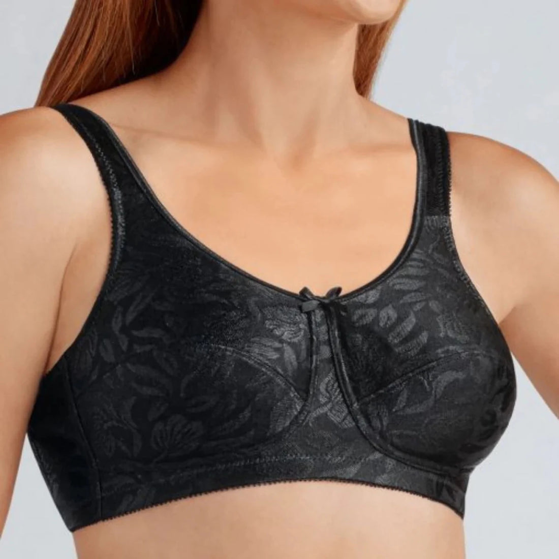 Amoena Ella Soft Cup Bra black - okotoks hc pharmacy