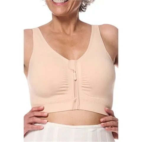 Amoena Emilia Wire-Free Front Closure Bra blush - okotoks hc pharmacy