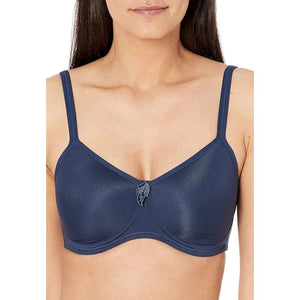Amoena Lara Padded Wire-Free Bra night blue - okotoks hc pharmacy