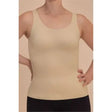 Beige tank top worn by a person on a beige background - okotoks hc pharmacy