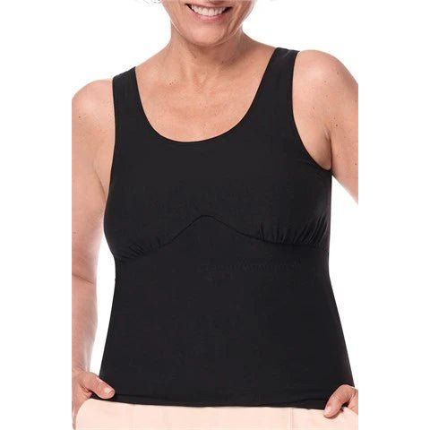 Amoena Michelle Post-Surgical Camisole black - okotoks hc pharmacy
