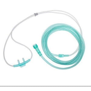 Medical oxygen tube with connectors on a white background - okotoks hc pharmacy