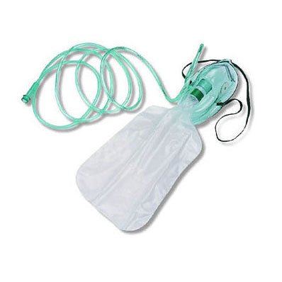 Oxygen mask with hose on a white background - okotoks hc pharmacy
