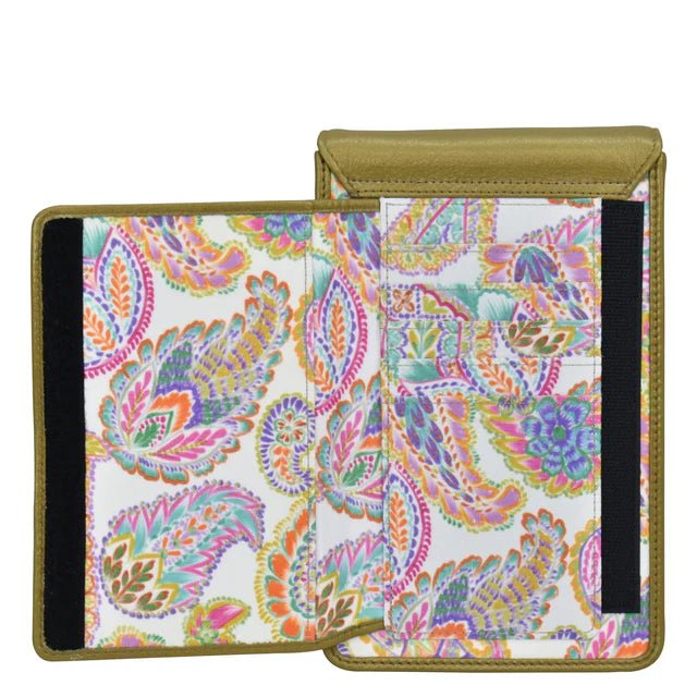 Anuschka cell phone wallet crossbody boho paisley - Okotoks HC Pharmacy