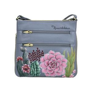 Anuschka Expandable Travel Crossbody Cactus - 550-DTG backview okotoks hc pharmacy