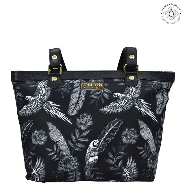 Anuschka handbag top city tote jungle macaws - Okotoks HC Pharmacy