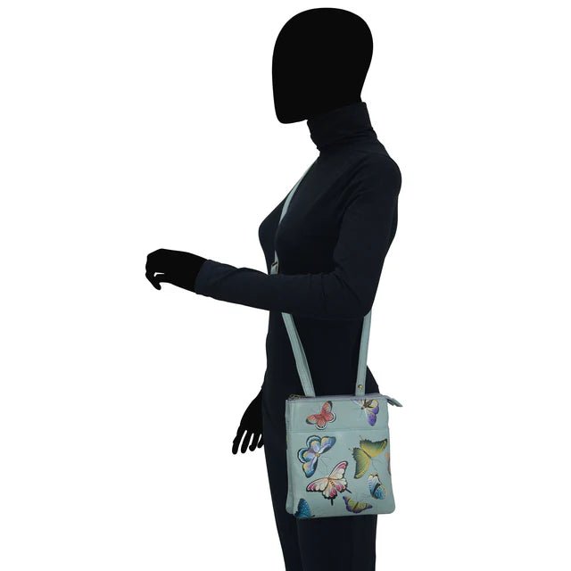 Anuschka handbag triple compartment butterfly heaven - Okotoks HC Pharmacy