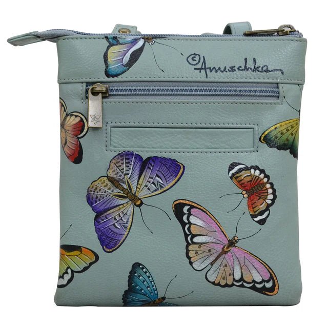 Anuschka handbag triple compartment butterfly heaven - Okotoks HC Pharmacy