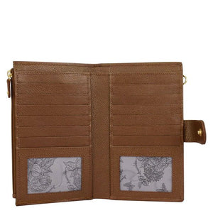 Anuschka Leather Cell Phone Case & Wallet 1113-BFB-BRZ - okotoks hc pharmacy
