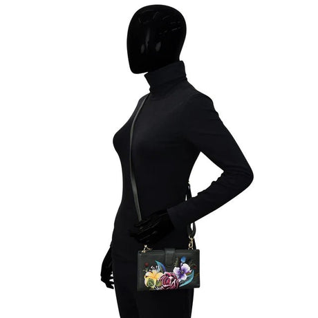 Anuschka Leather Cell Phone Case & Wallet 1113-VFL - okotoks hc pharmacy