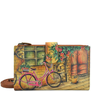 Anuschka Leather Cell Phone Case & Wallet 1113-VTB - okotoks hc pharmacy