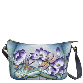 Anuschka Leather Everyday Shoulder Hobo 670-TQP - okotoks hc pharmacy