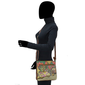 Anuschka Leather Expandable Travel Crossbody 550-VTB - okotoks hc pharmacy