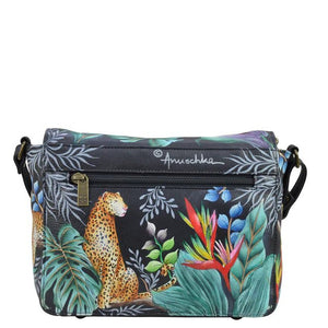 Anuschka Leather Flap Crossbody 683-JQN - okotoks hc pharmacy