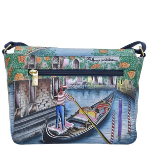 Anuschka Leather Flap Crossbody 683-VNS - okotoks hc pharmacy