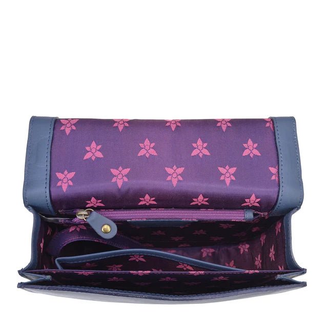 Anuschka printed leather handbag flap crossbody - Okotoks HC Pharmacy