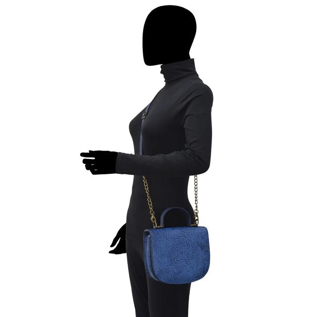 Anuschka printed leather handbag flap crossbody - Okotoks HC Pharmacy