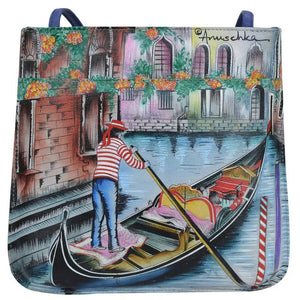 Anuschka printed leather slim crossbody - Okotoks HC Pharmacy