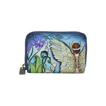Anuschka Leather Printed Accordion Style Credit And Business Card Holder - SKU: 1110 - ECG - Okotoks HC Pharmacy