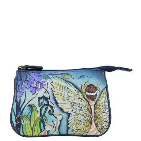 Anuschka printed leather wallet enchanted garden - Okotoks HC Pharmacy