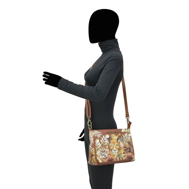 Anuschka printed leather bag leopard - Okotoks HC Pharmacy