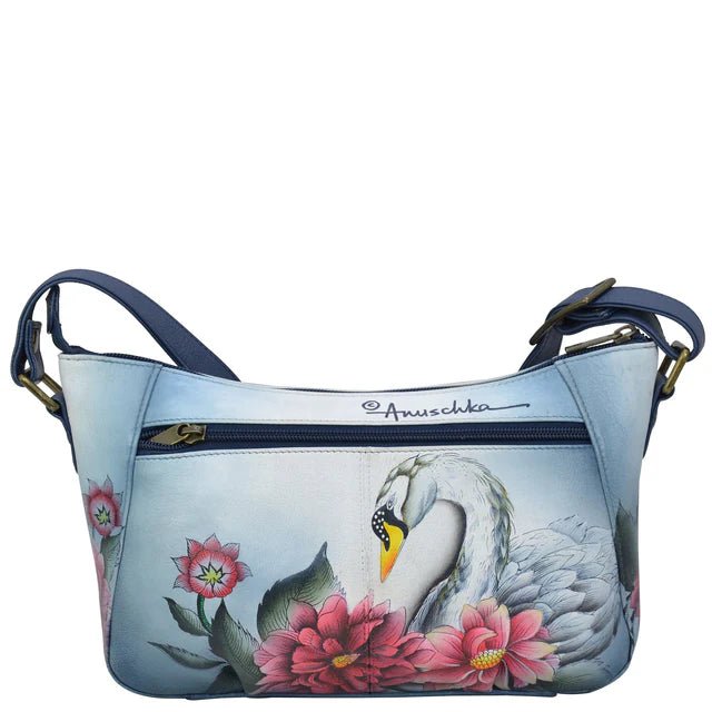 Anuschka printed leather everyday shoulder handbag - Okotoks HC Pharmacy