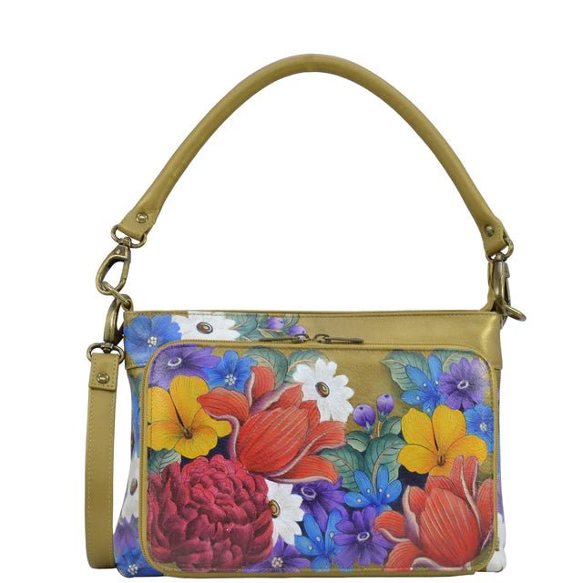 Anuschka printed leather handbag dreamy floral - Okotoks HC Pharmacy