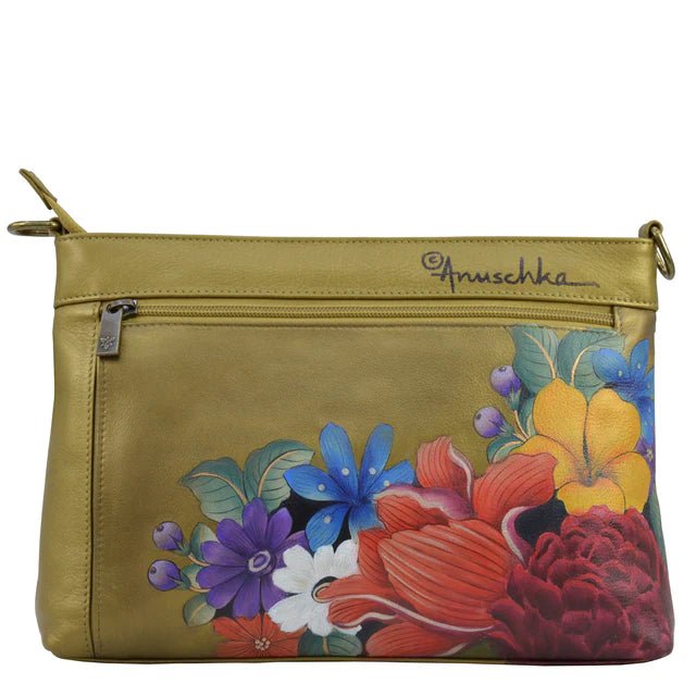Anuschka printed leather handbag dreamy floral - Okotoks HC Pharmacy