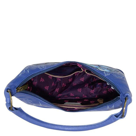 Anuschka printed leather handbag medium garden of delights - Okotoks HC Pharmacy