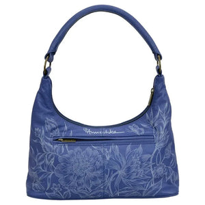 Anuschka printed leather handbag medium garden of delights - Okotoks HC Pharmacy